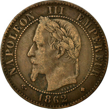 Coin, France, Napoleon III, Napoléon III, 2 Centimes, 1962, Strasbourg
