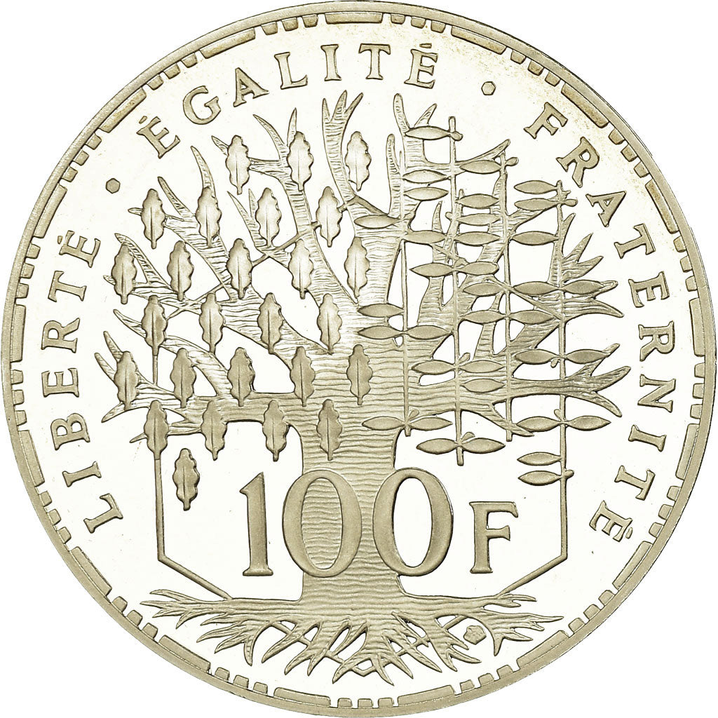 Coin, France, Panthéon, 100 Francs, 1996, Paris, Proof, MS(65-70), Silver