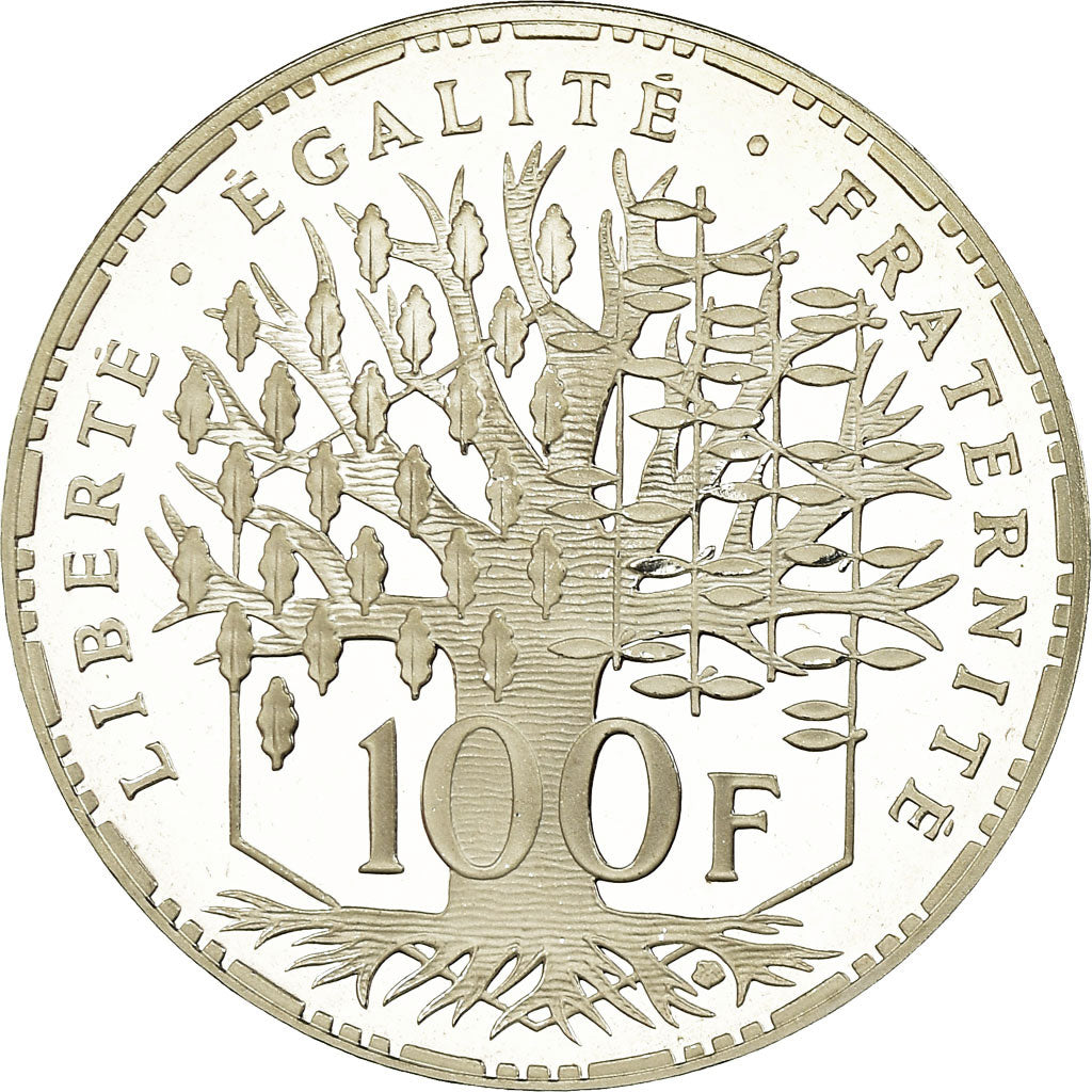 Moneda, Francia, Panthéon, 100 Francs, 1997, Paris, Proof, FDC, Plata