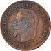 FRANCE, Napoléon III, 2 Centimes, 1961, Bordeaux, KM #796.6, VF(30-35), Bronze,