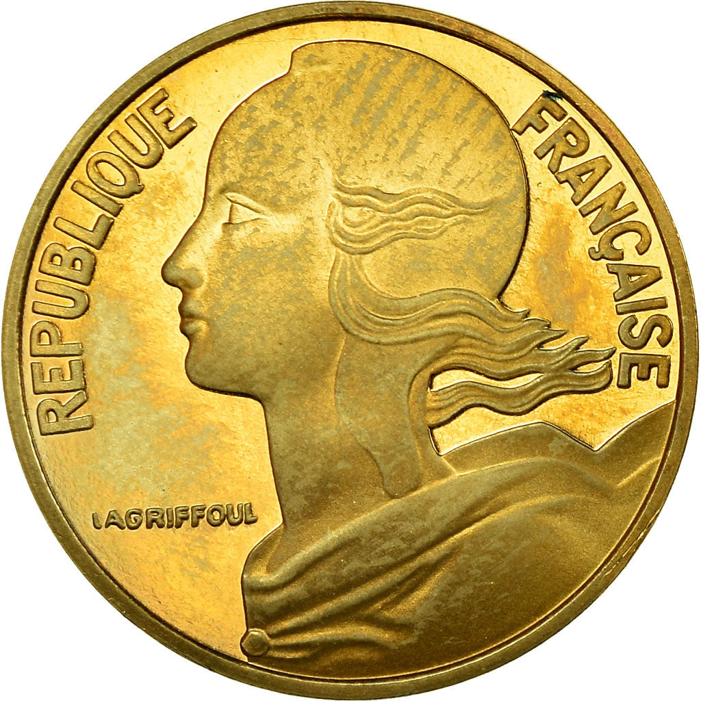 Munten, Frankrijk, Marianne, 10 Centimes, 1998, Paris, Proof, FDC