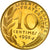 Moneta, Francja, Marianne, 10 Centimes, 1998, Paris, Proof, MS(65-70)