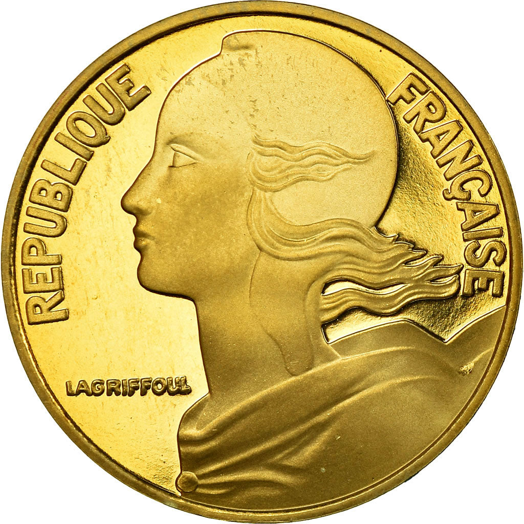 Munten, Frankrijk, Marianne, 20 Centimes, 1998, Paris, Proof, FDC