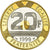 Moeda, França, Mont Saint Michel, 20 Francs, 1999, Paris, Proof, MS(65-70)