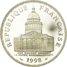 Coin, France, Panthéon, 100 Francs, 1998, Paris, Proof, MS(65-70), Silver