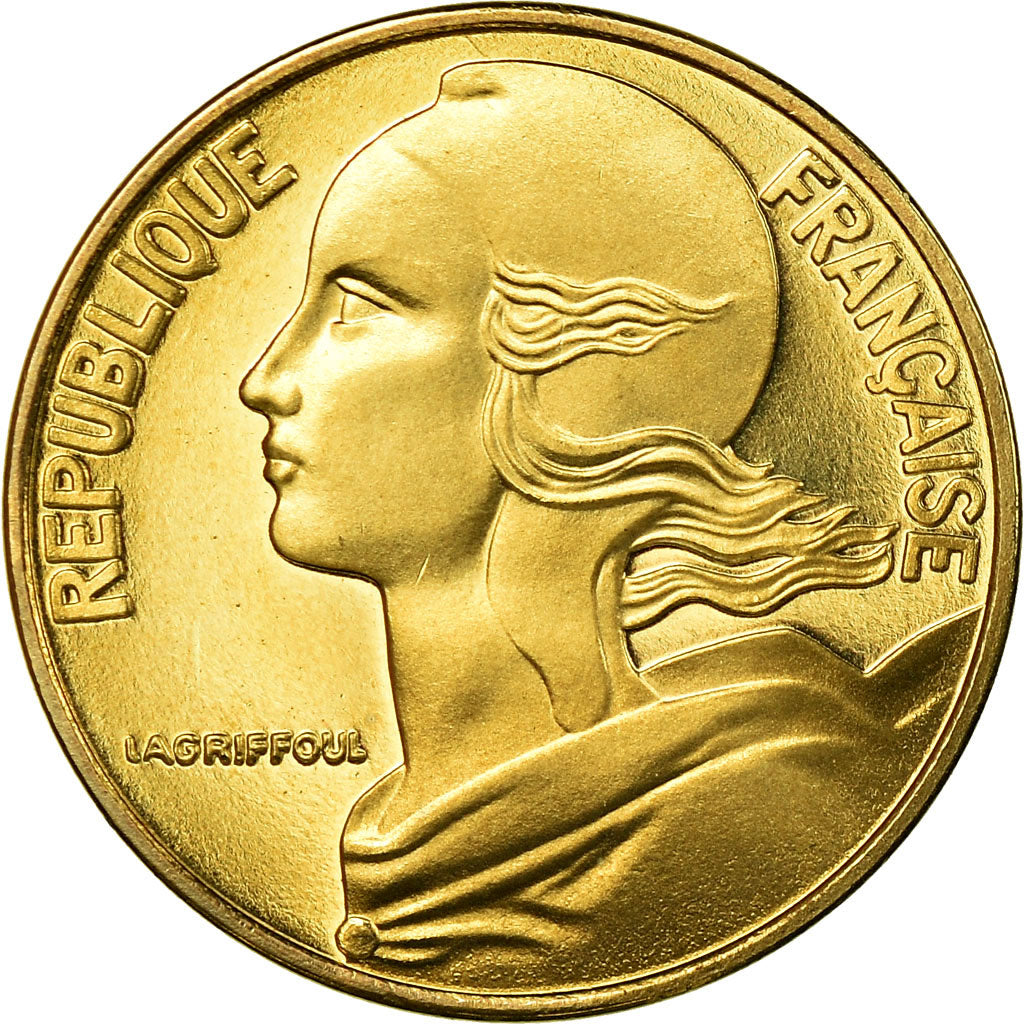 Munten, Frankrijk, Marianne, 10 Centimes, 2000, Paris, Proof, FDC