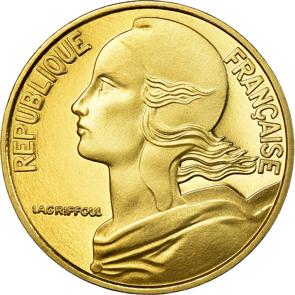 Coin, France, Marianne, 10 Centimes, 2001, Paris, Proof, MS(65-70)