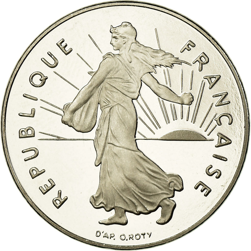 Coin, France, Semeuse, Franc, 2000, Paris, Proof, MS(65-70), Nickel, KM:925.2