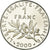 Coin, France, Semeuse, Franc, 2000, Paris, Proof, MS(65-70), Nickel, KM:925.2