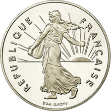 Coin, France, Semeuse, Franc, 2001, Paris, Proof, MS(65-70), Nickel, KM:925.2