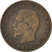Francia, Napoleon III, Napoléon III, 5 Centimes, 1856, Strasbourg, MB, Bronz...