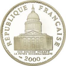 Coin, France, Panthéon, 100 Francs, 2000, Paris, Proof, MS(65-70), Silver