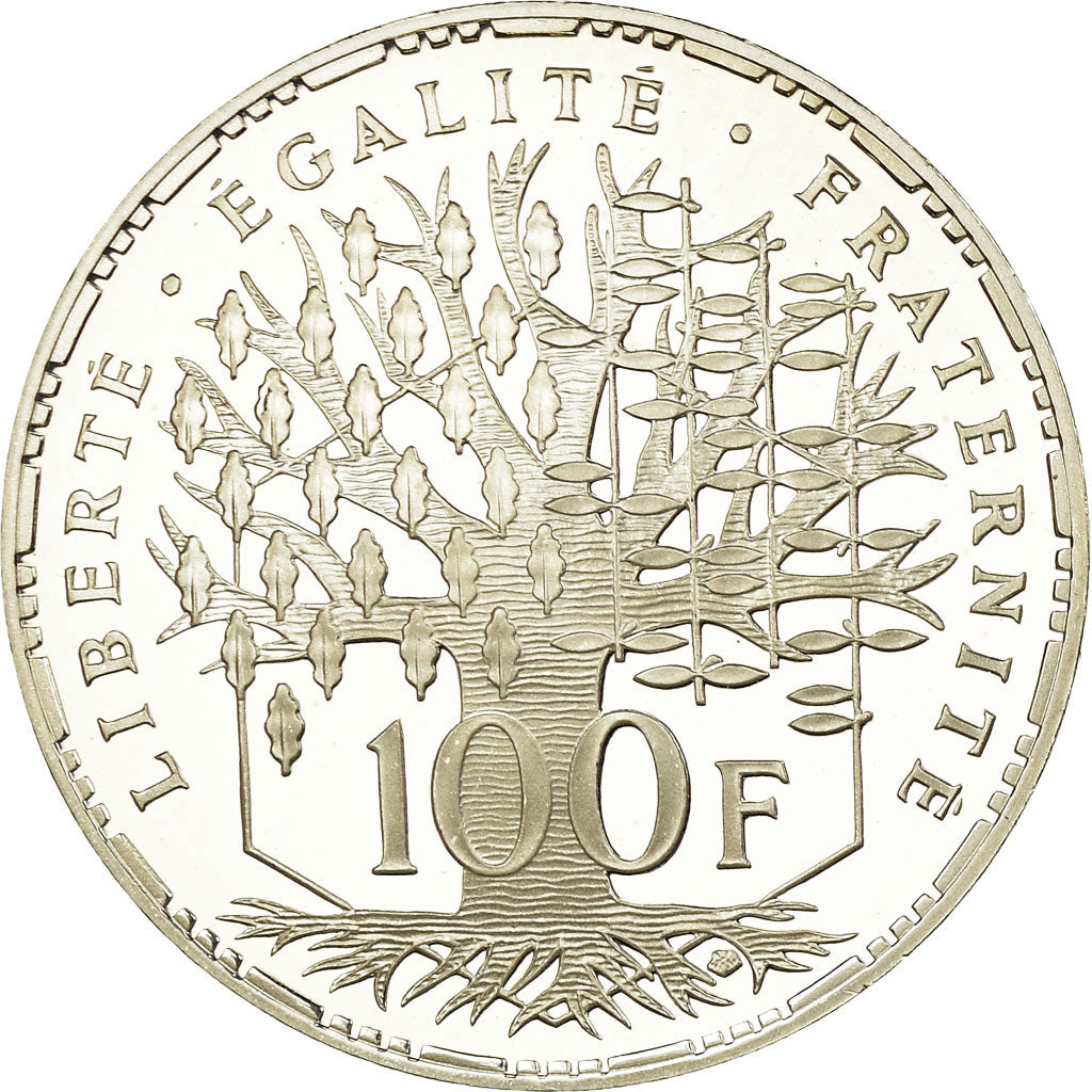 Coin, France, 100 Francs, 2001, Proof, MS(65-70), Silver, Gadoury:898a