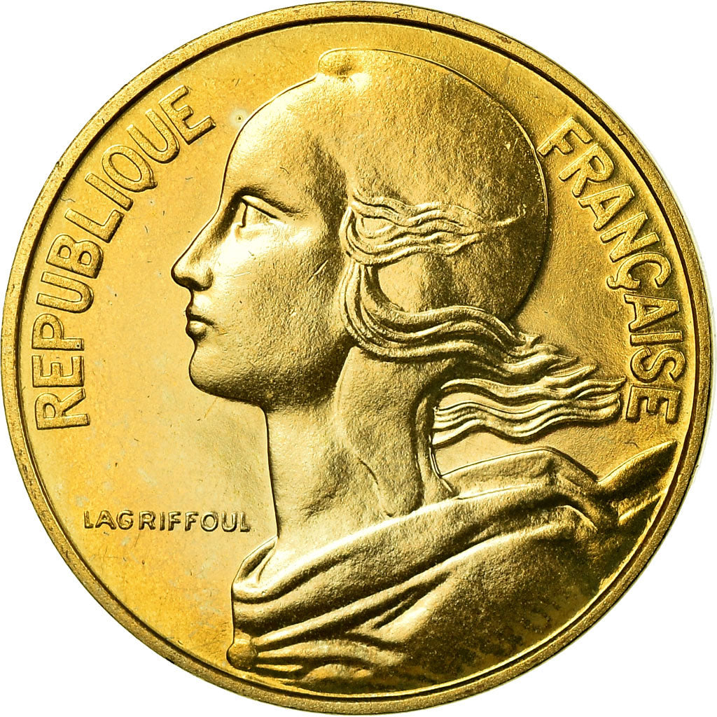 Munten, Frankrijk, Marianne, 10 Centimes, 1988, Paris, Proof, FDC