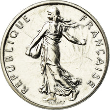 Coin, France, Semeuse, 1/2 Franc, 1988, Paris, MS(65-70), Nickel, KM:931.1
