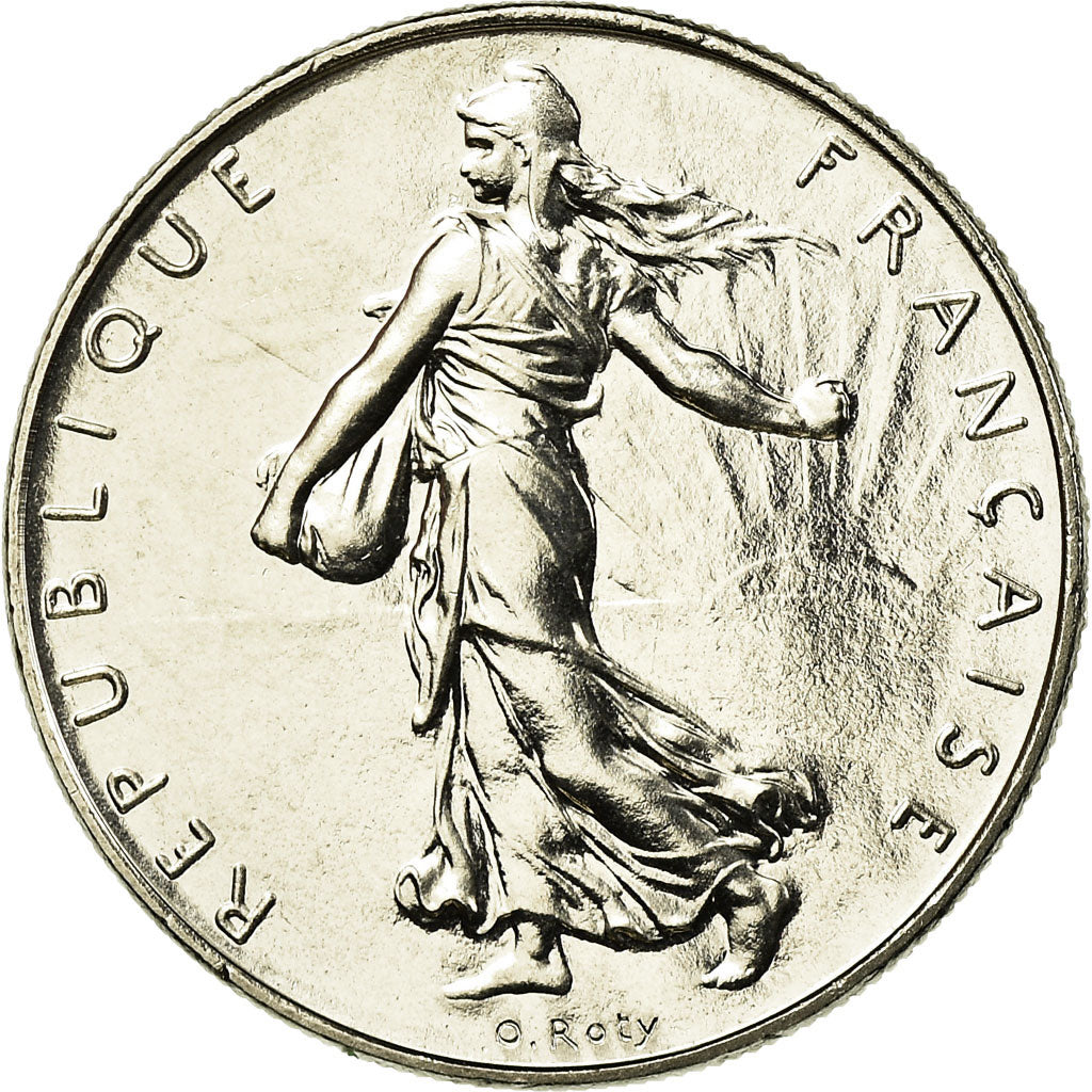 Münze, Frankreich, Semeuse, Franc, 1989, Paris, STGL, Nickel, KM:925.1