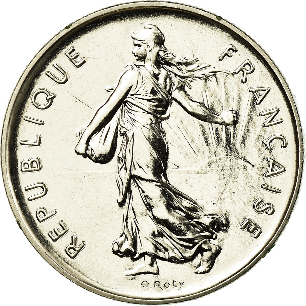 Monnaie, France, Semeuse, 5 Francs, 1989, Paris, FDC, Nickel Clad Copper-Nickel