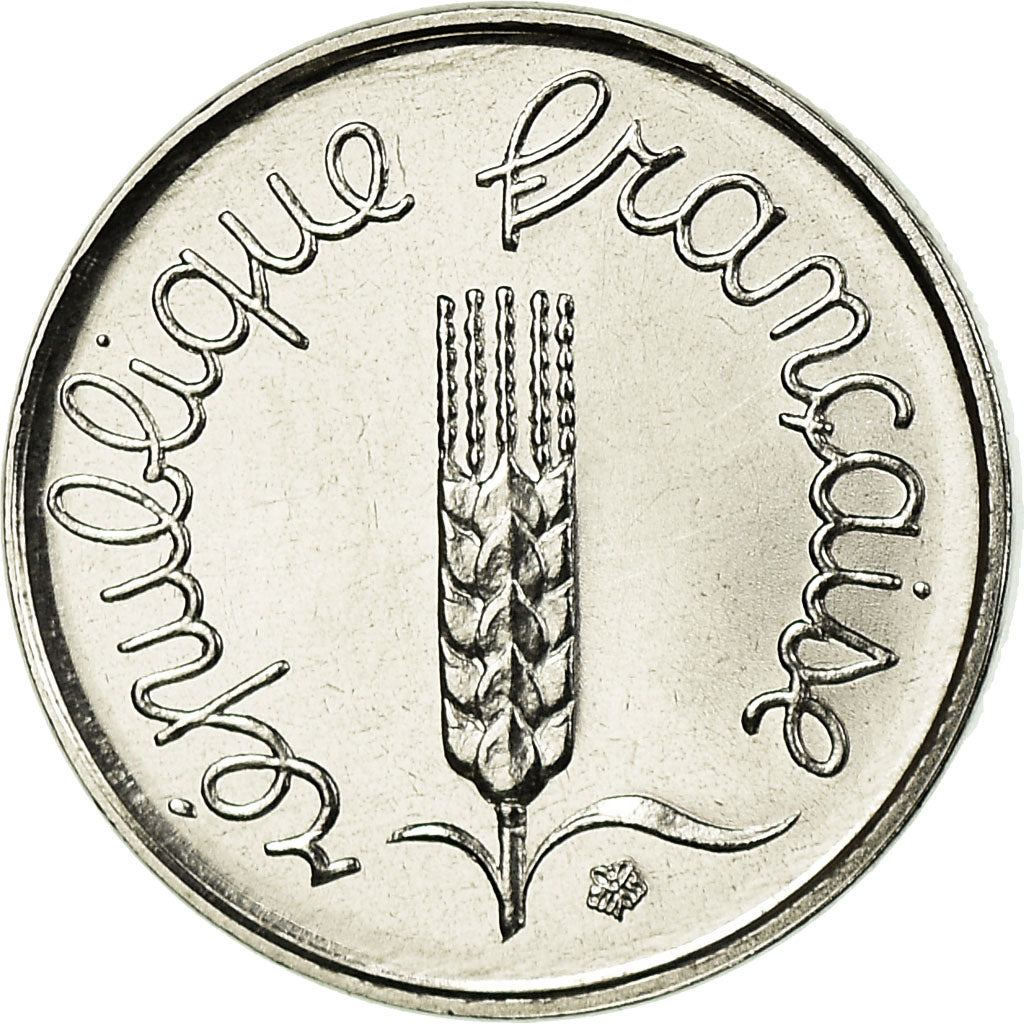 Moneda, Francia, Épi, Centime, 1981, Paris, FDC, Acero inoxidable, KM:928