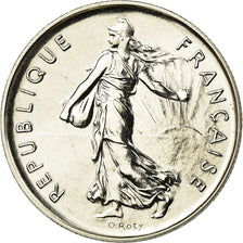Münze, Frankreich, Semeuse, 5 Francs, 1983, Paris, STGL, Nickel Clad