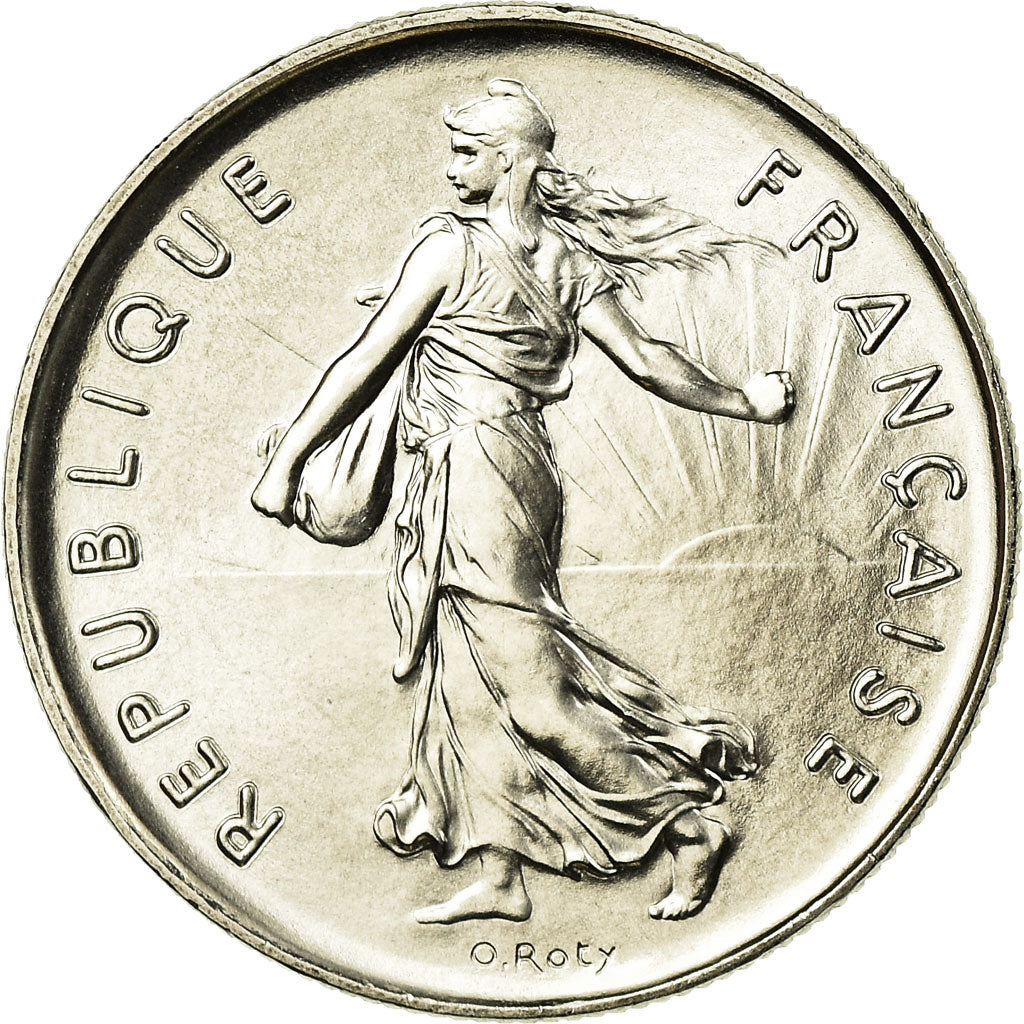 Münze, Frankreich, Semeuse, 5 Francs, 1985, Paris, STGL, Nickel Clad