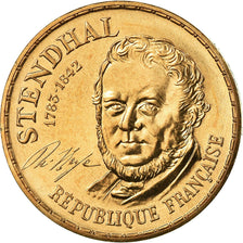 Monnaie, France, Stendhal, 10 Francs, 1983, Paris, FDC, Nickel-Bronze