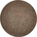 FRANCE, Dupuis, 2 Centimes, 1914, Paris, KM #841, AU(50-53), Bronze, 20.2,...
