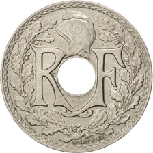 FRANCE, Lindauer, 25 Centimes, 1933, KM #867a, AU(50-53), Copper-Nickel, 24,...