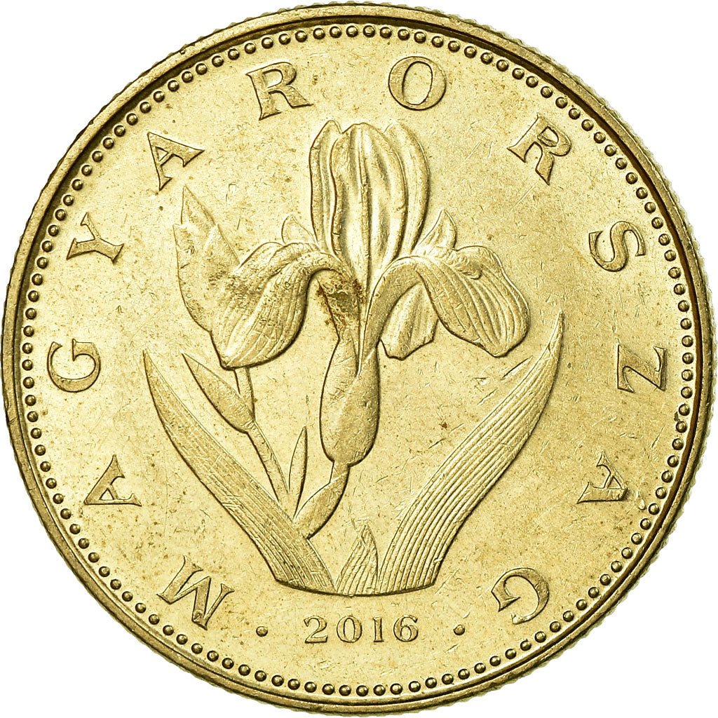 Moneta, Węgry, 20 Forint, 2016, EF(40-45), Mosiądz niklowy