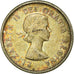 Coin, Canada, Elizabeth II, 25 Cents, 1962, Royal Canadian Mint, Ottawa