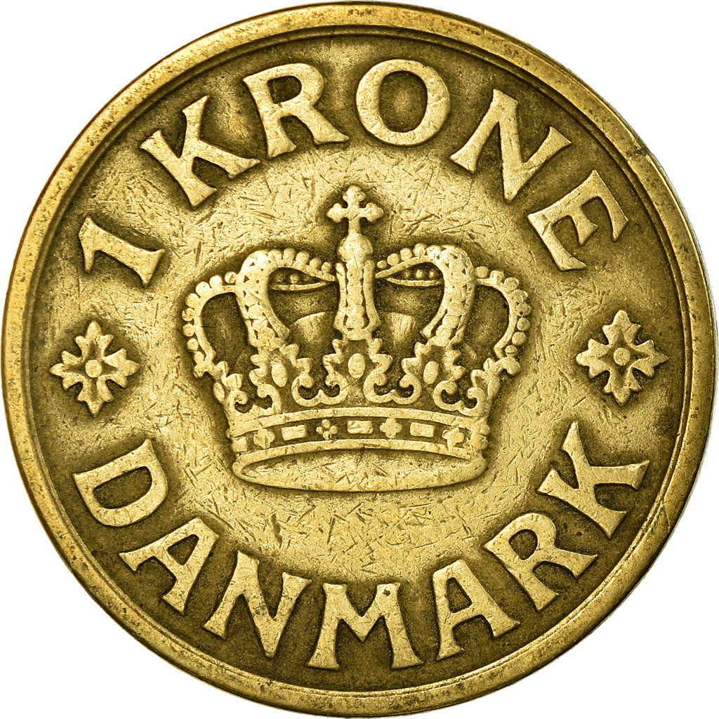 Monnaie, Danemark, Christian X, Krone, 1926, Copenhagen, TTB, Aluminum-Bronze