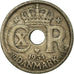 Moneta, Danimarca, Christian X, 10 Öre, 1931, Copenhagen, BB, Rame-nichel