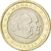 Monaco, 1 Euro, 2001, KM #173, MS(65-70), Bimetallic, 23.25, Gadoury #7, 7.50