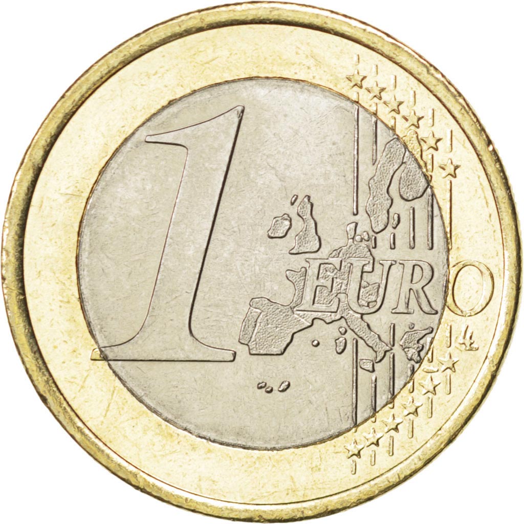Monaco, 1 Euro, 2001, KM #173, MS(65-70), Bimetallic, 23.25, Gadoury #7, 7.50