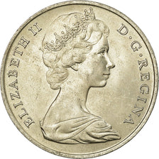 Coin, Gibraltar, Elizabeth II, Crown, 1969, AU(55-58), Copper-nickel, KM:4