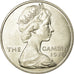 Coin, GAMBIA, THE, 8 Shillings, 1970, AU(55-58), Copper-nickel, KM:7