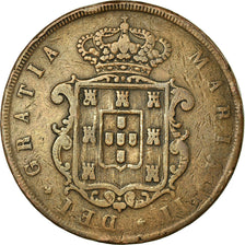 Coin, Portugal, Maria II, 20 Reis, 1847, VF(30-35), Copper, KM:482
