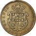 Coin, Portugal, Maria II, 20 Reis, 1847, VF(30-35), Copper, KM:482
