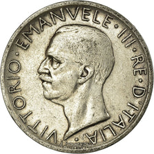 Coin, Italy, Vittorio Emanuele III, 5 Lire, 1926, Rome, EF(40-45), Silver