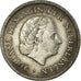 Coin, Netherlands Antilles, Juliana, 1/10 Gulden, 1966, EF(40-45), Silver, KM:3