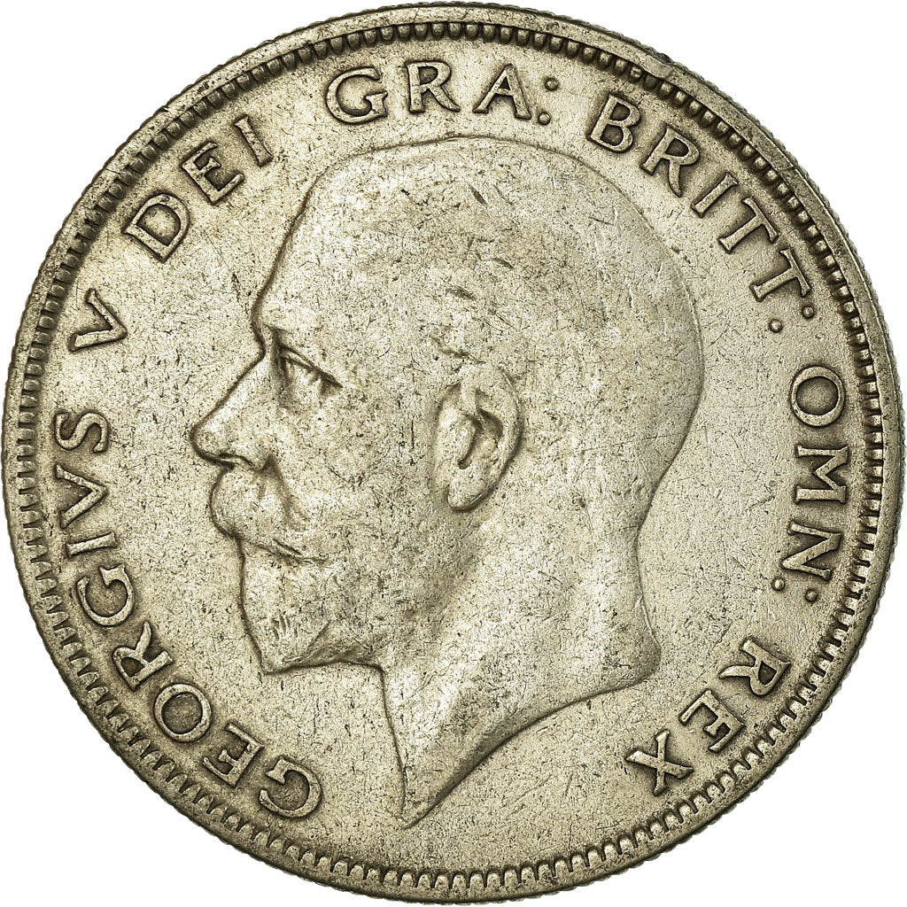 Coin, Great Britain, George V, 1/2 Crown, 1929, EF(40-45), Silver, KM:835