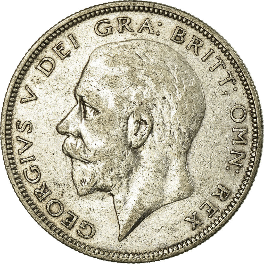Coin, Great Britain, George V, 1/2 Crown, 1931, EF(40-45), Silver, KM:835