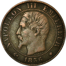 Coin, France, Napoleon III, Napoléon III, 5 Centimes, 1856, Marseille