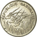 Coin, Gabon, 100 Francs, 1971, Paris, EF(40-45), Nickel, KM:12