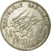 Coin, Gabon, 100 Francs, 1972, Paris, EF(40-45), Nickel, KM:12