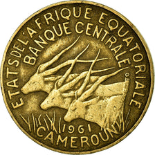 Coin, EQUATORIAL AFRICAN STATES, 5 Francs, 1961, Paris, VF(30-35)