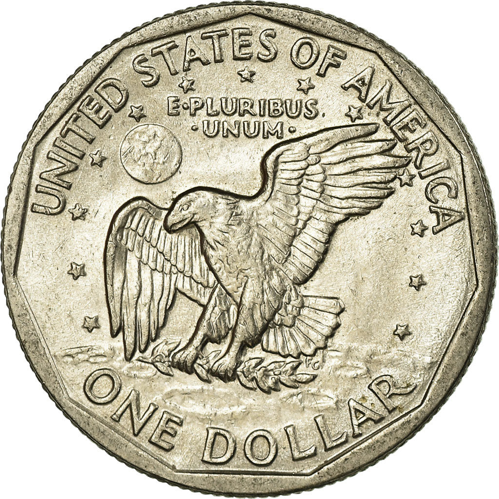 Moeda, Estados Unidos da América, Susan B. Anthony Dollar, Dollar, 1979, U.S.