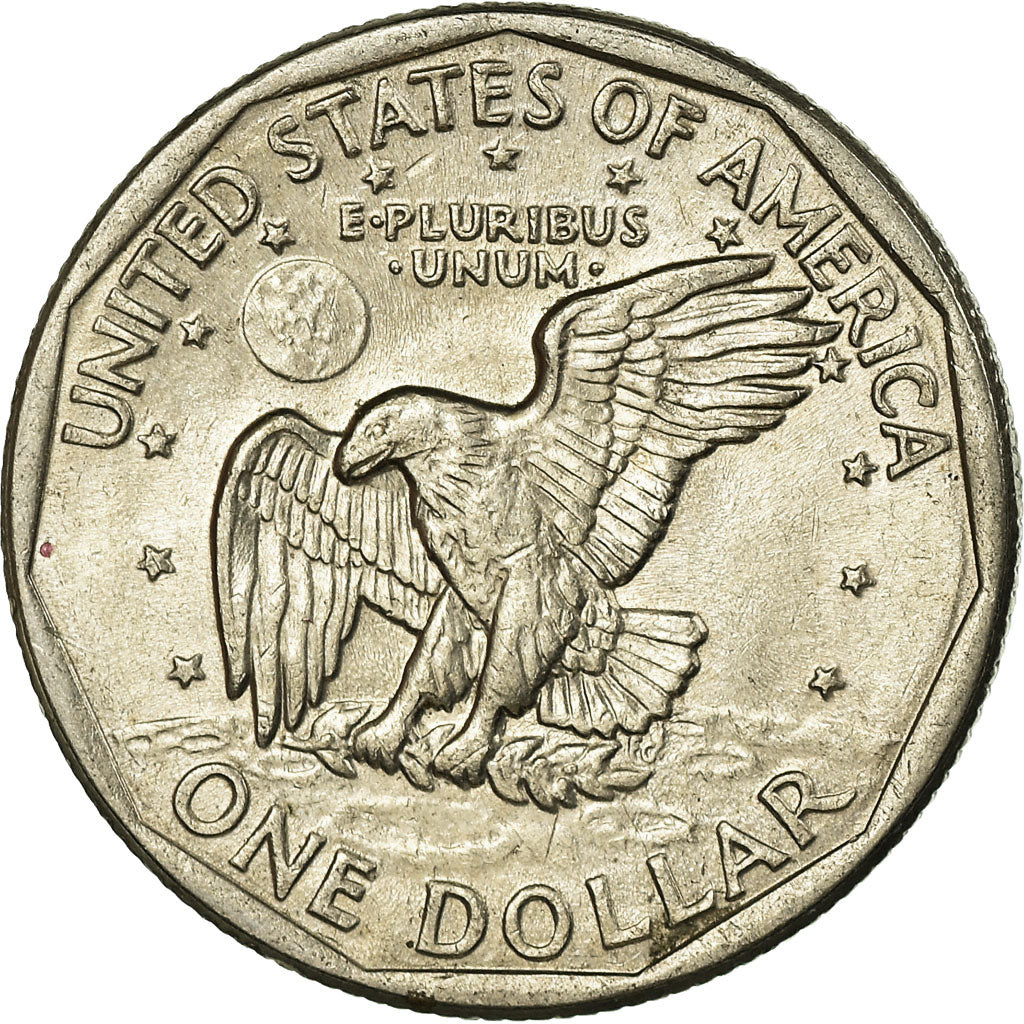 Coin, United States, Susan B. Anthony Dollar, Dollar, 1980, U.S. Mint