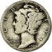 Moneta, Stati Uniti, Mercury Dime, Dime, 1924, U.S. Mint, Philadelphia, MB