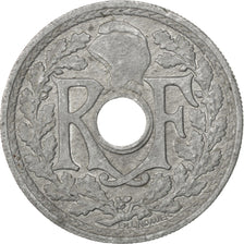FRANCE, Lindauer, 20 Centimes, 1945, KM #907.1, EF(40-45), Zinc, Gadoury #324,..