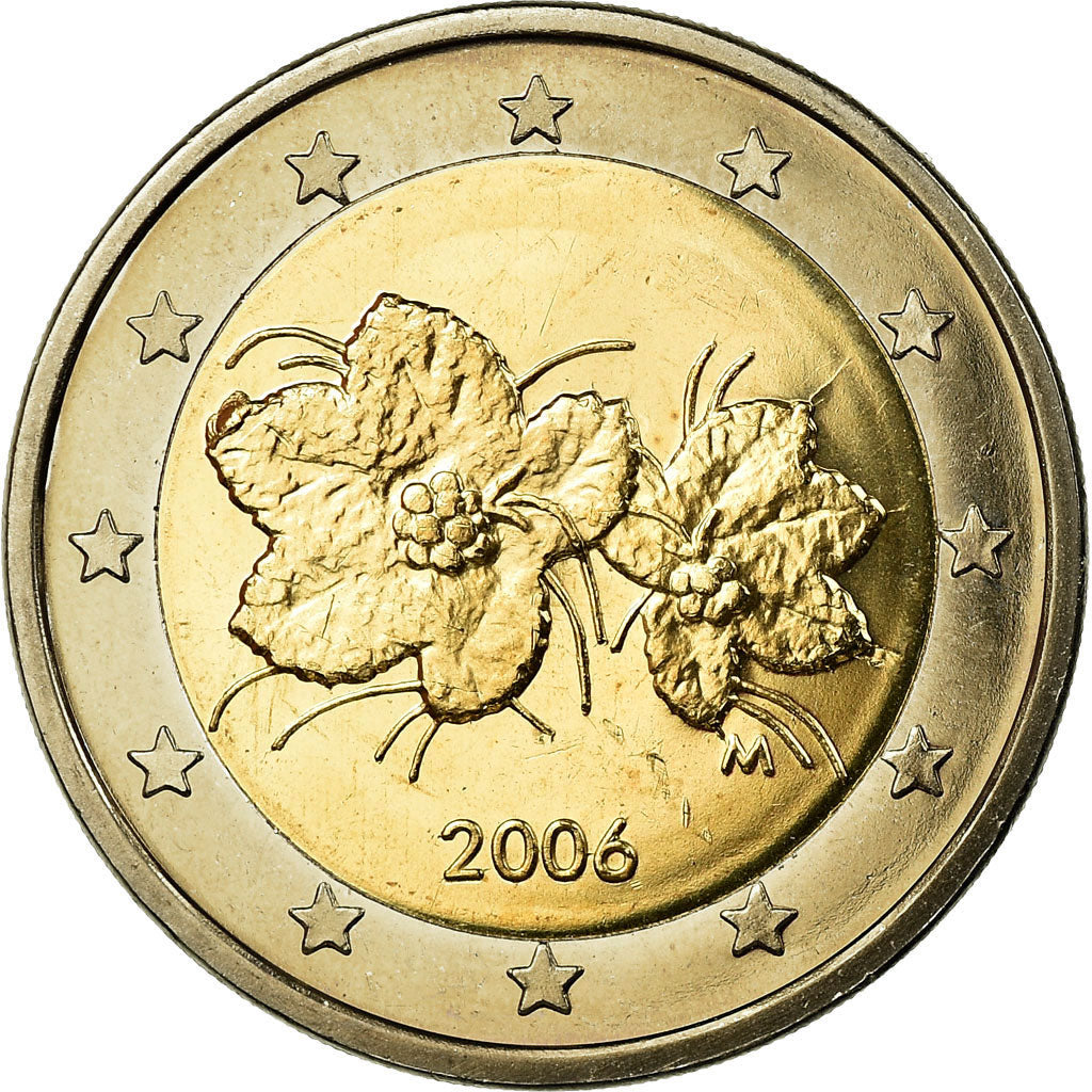 Finlandia, 2 Euro, 2006, FDC, Bi-metallico, KM:105